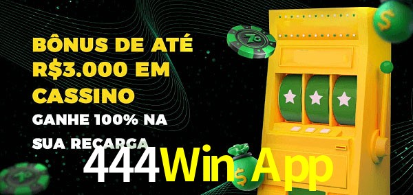 444Win App melhor bônus de depósito