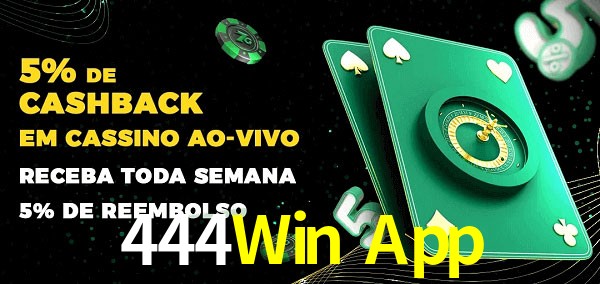 Promoções do cassino ao Vivo 444Win App